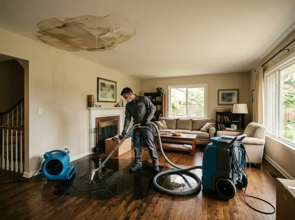 attic-pipe-burst-ceiling-drip-008 — frequently asked questions, Water Damage Restoration & Carpet Care in Wellsburg, WV